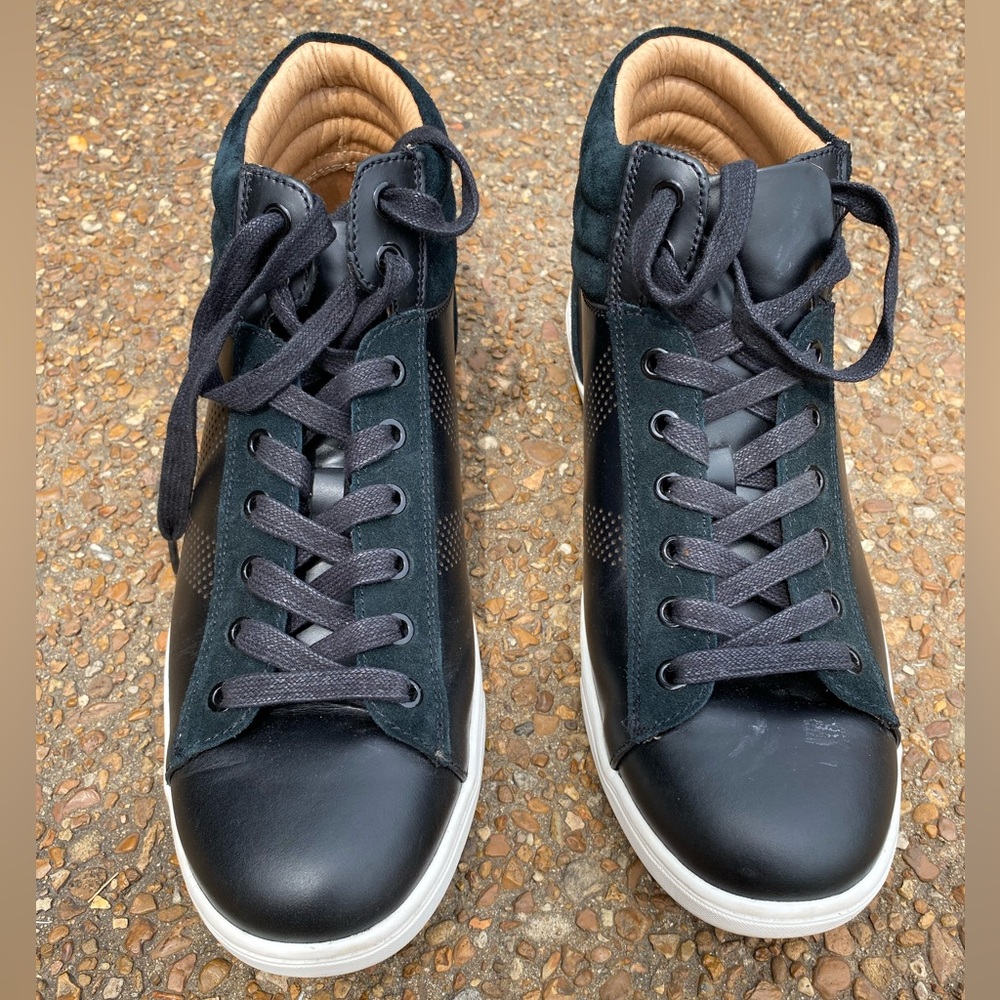 Vionic Malcolm men’s leather sport high top sneaker. New . Size 10